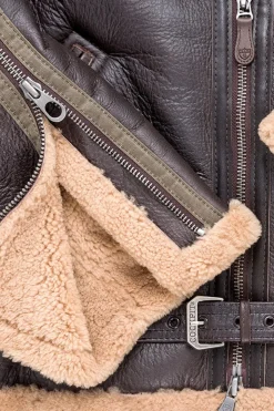 Blouson Homme Royal Air Force Z21W010 Brown