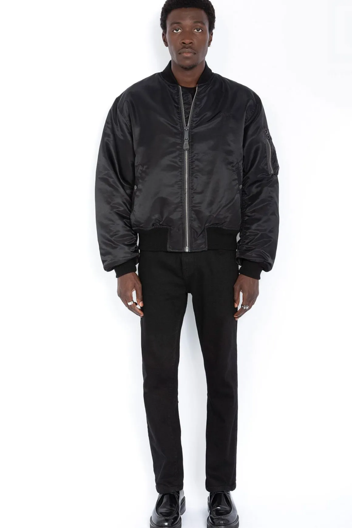 Blouson Homme Schott Airforce90Rs Black