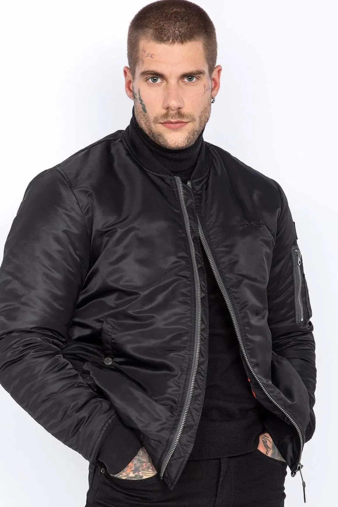Blouson Homme Schott Airforcers Black