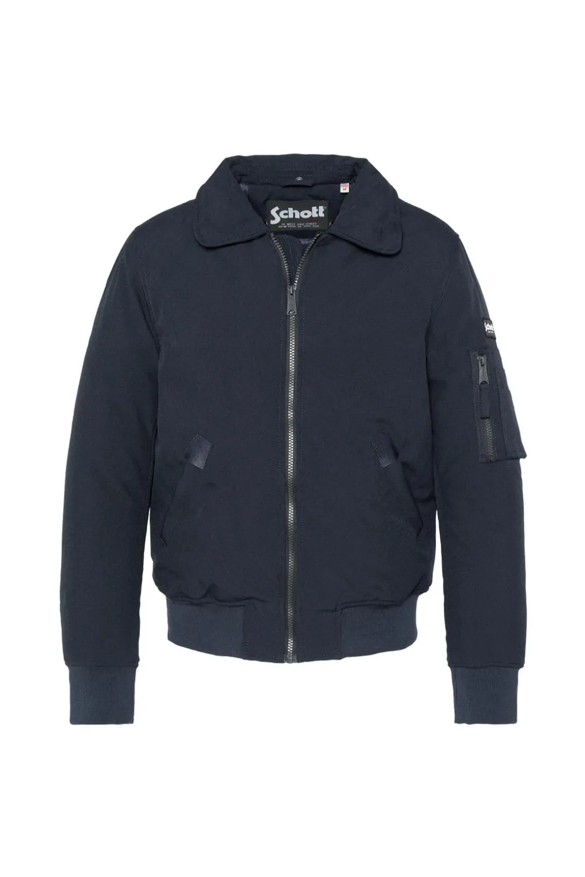 Blouson Homme Schott Airlines Navy / Brown