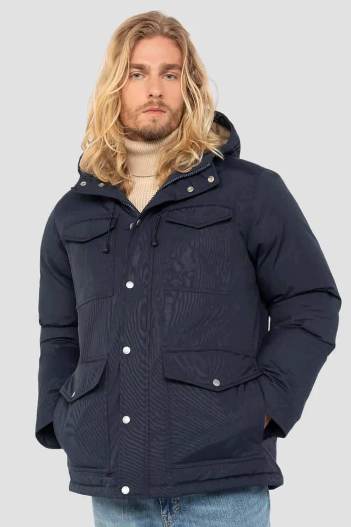 Blouson Homme Schott Bairon Navy