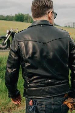 Blouson Homme Schott 568 Black