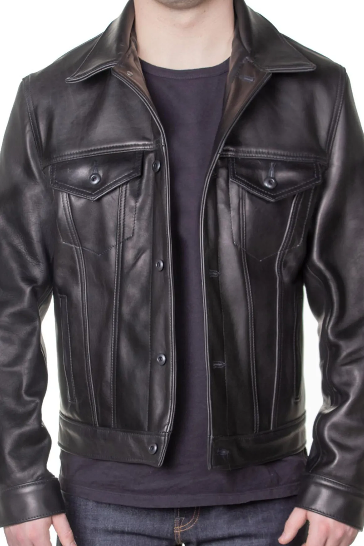 Blouson Homme Schott 121 Black