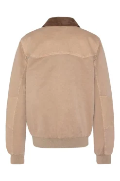 Blouson Homme Schott Chalk Taupe