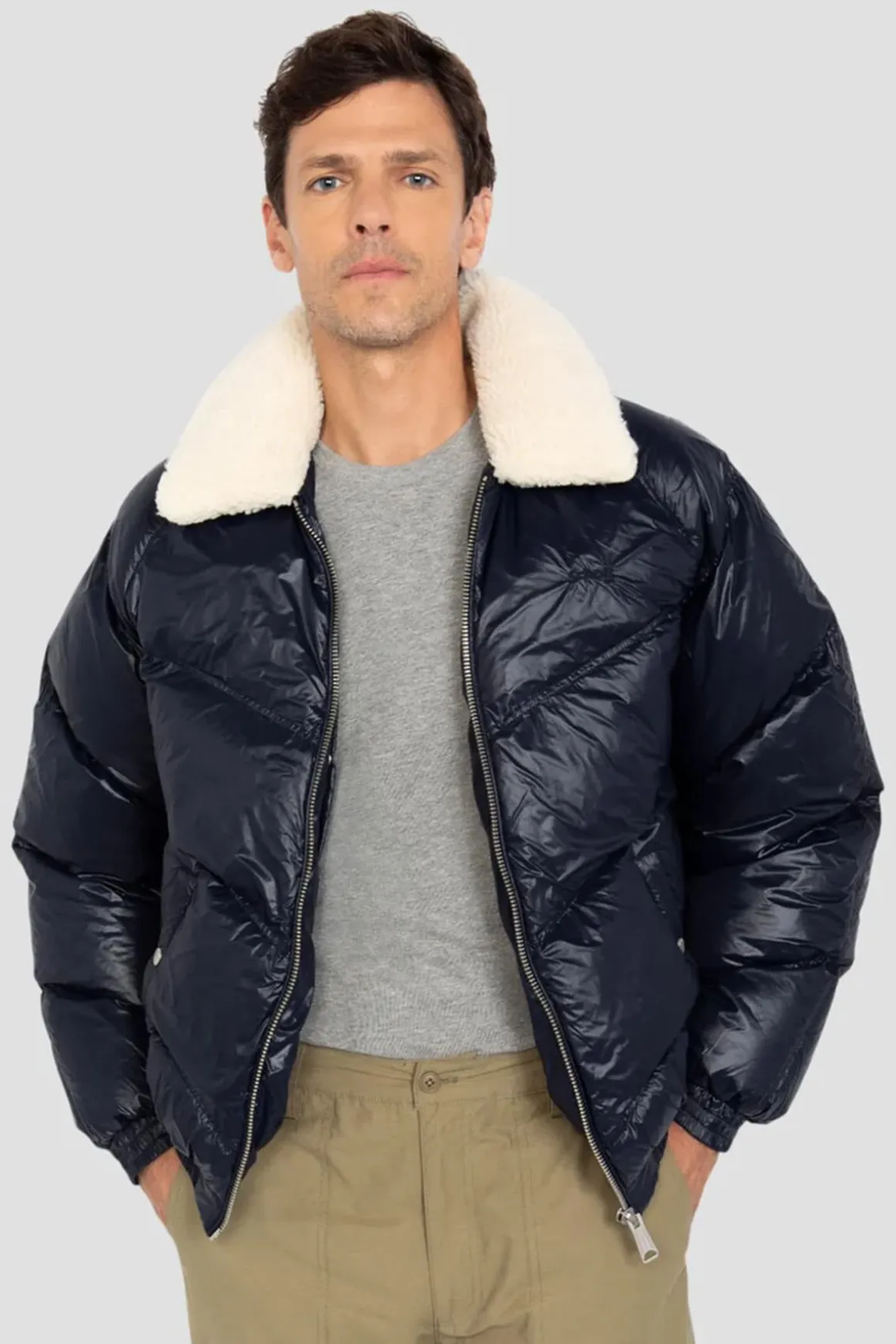 Blouson Homme Schott Collin Navy