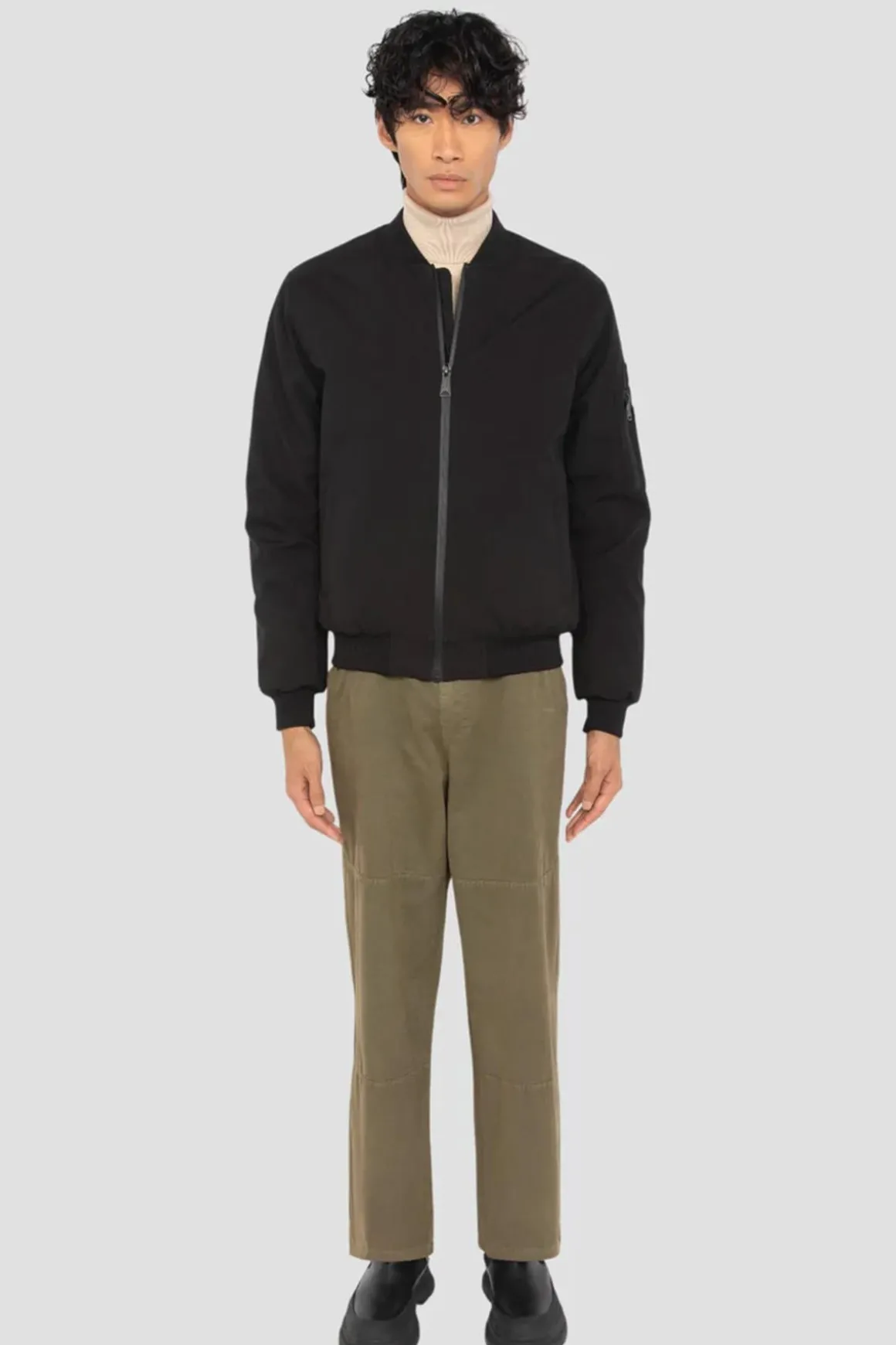 Blouson Homme Schott Denis Black