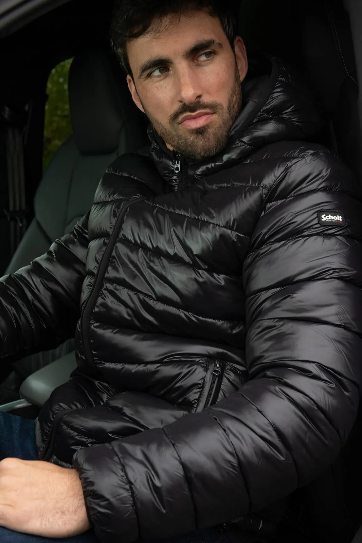 Blouson Homme Schott Drago Black