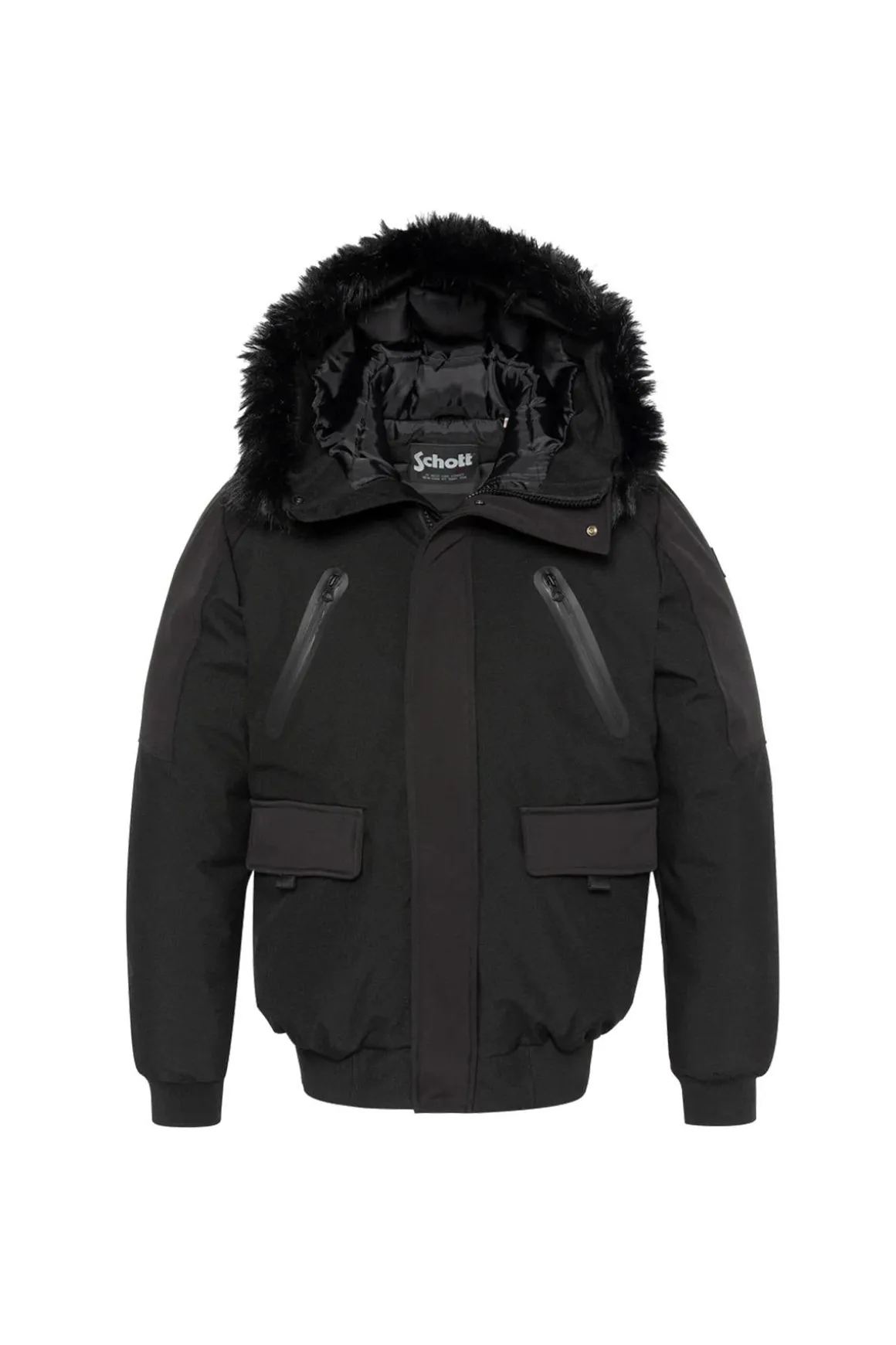Blouson Homme Schott Gaveen Black