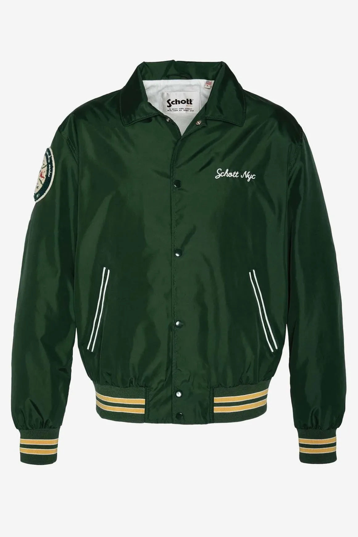Blouson Homme Schott Giants Dark Green