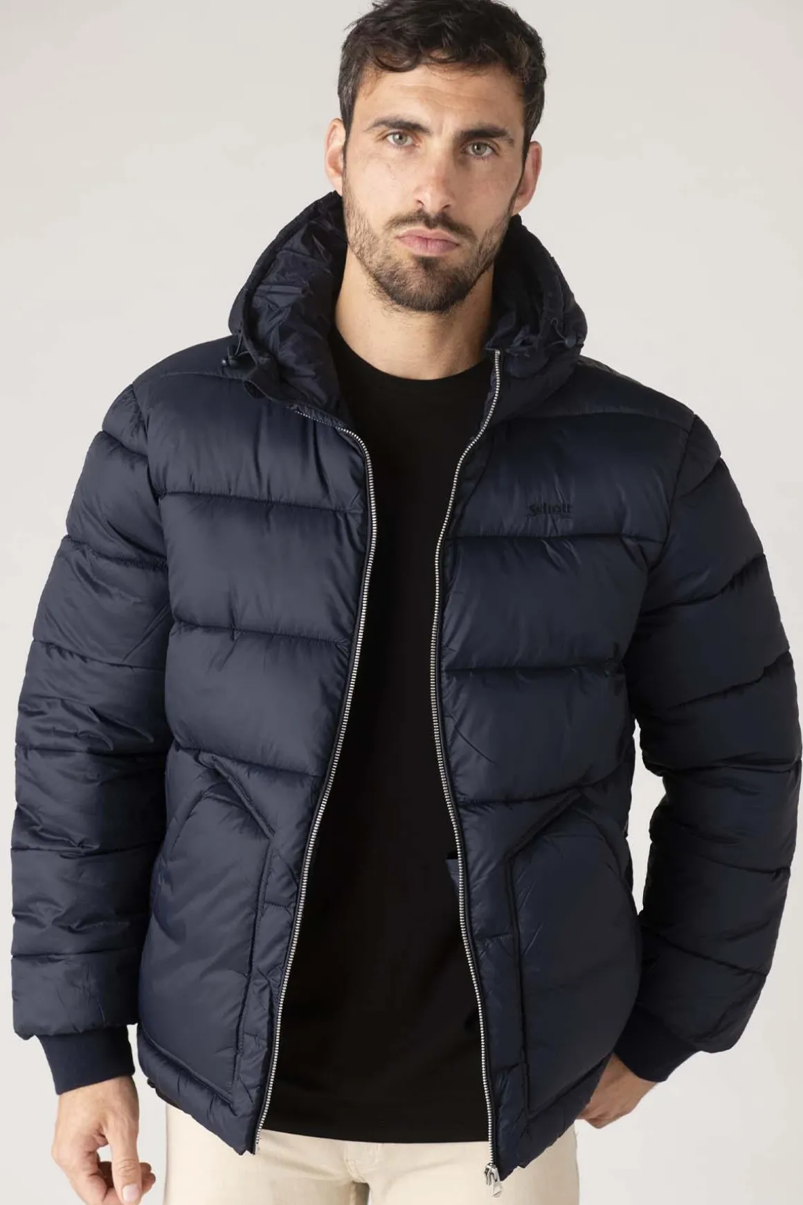 Blouson Homme Schott Hawkrs Navy/Navy