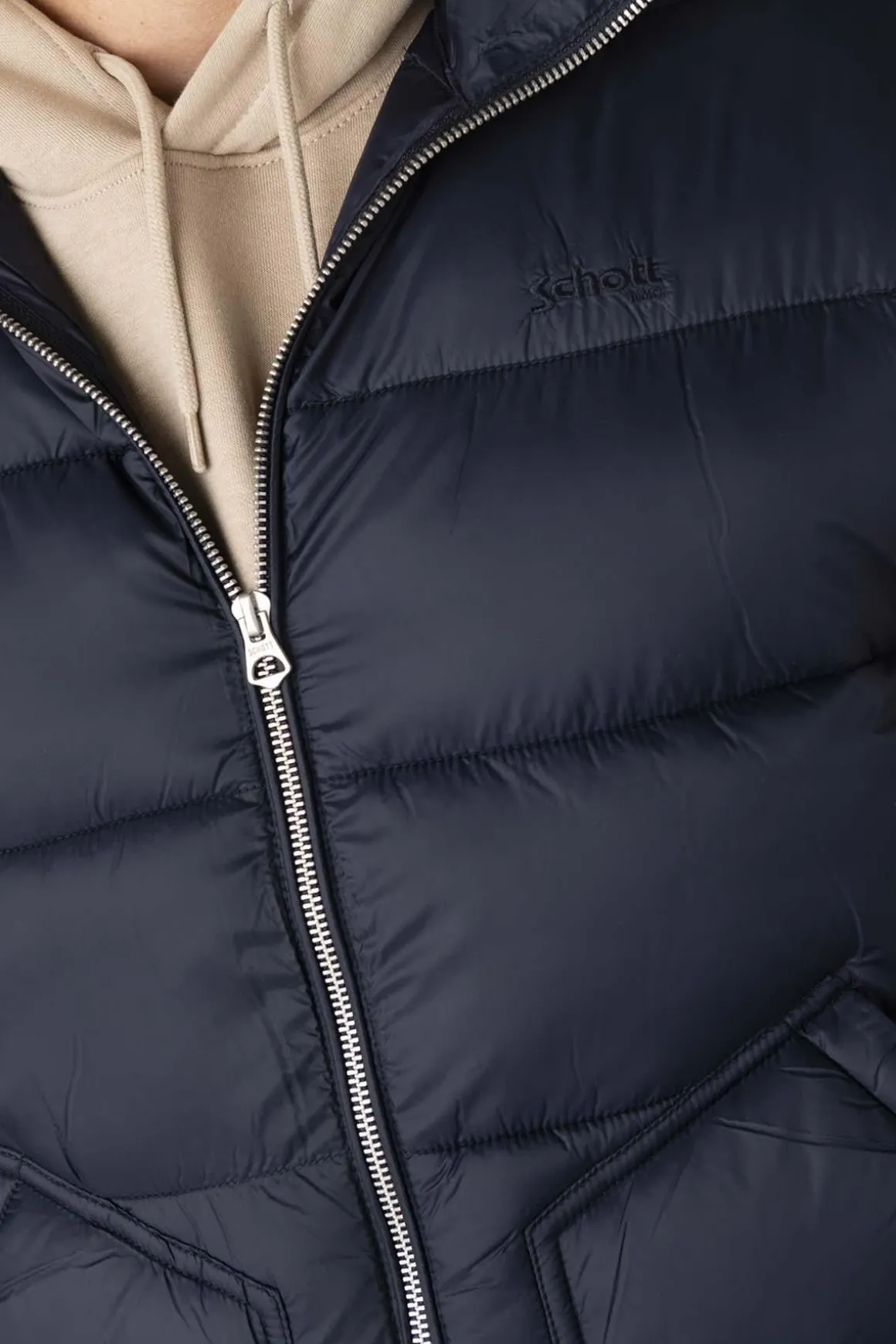 Blouson Homme Schott Hawkvrs Navy/Navy