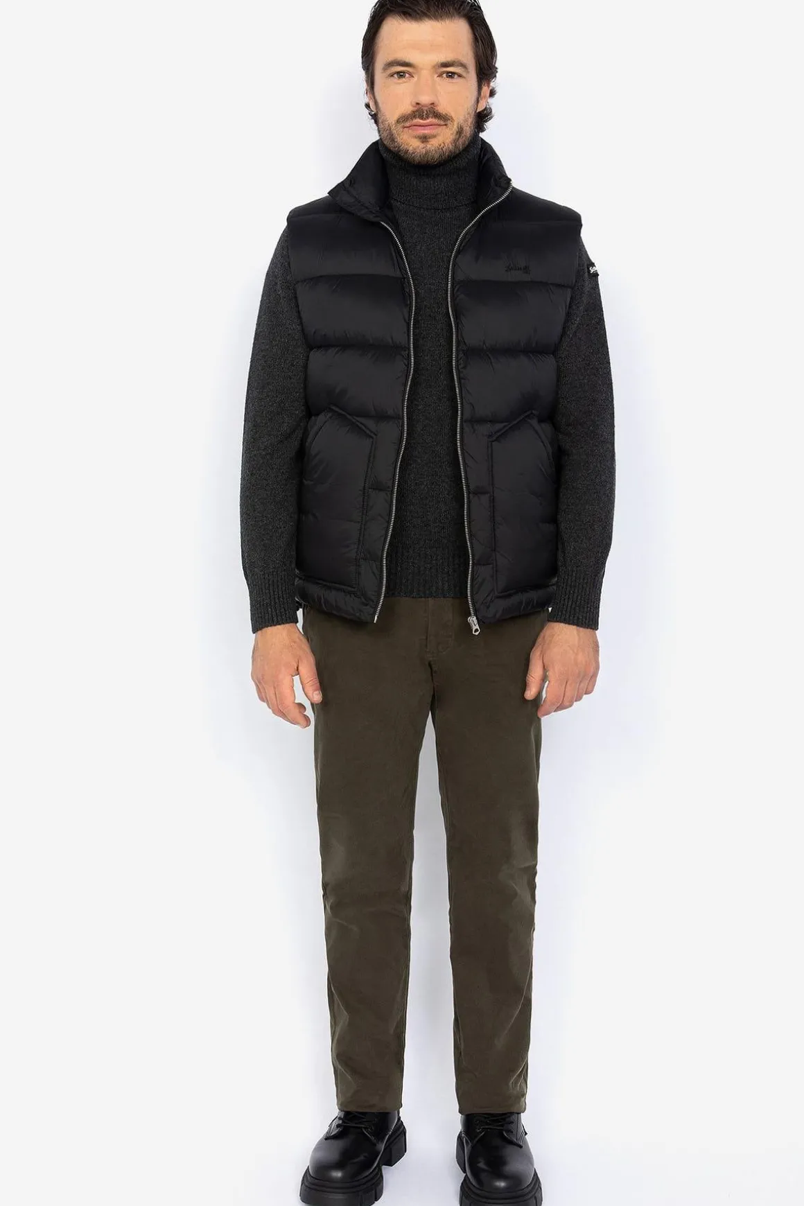 Blouson Homme Schott Hawkvrs Black/Black