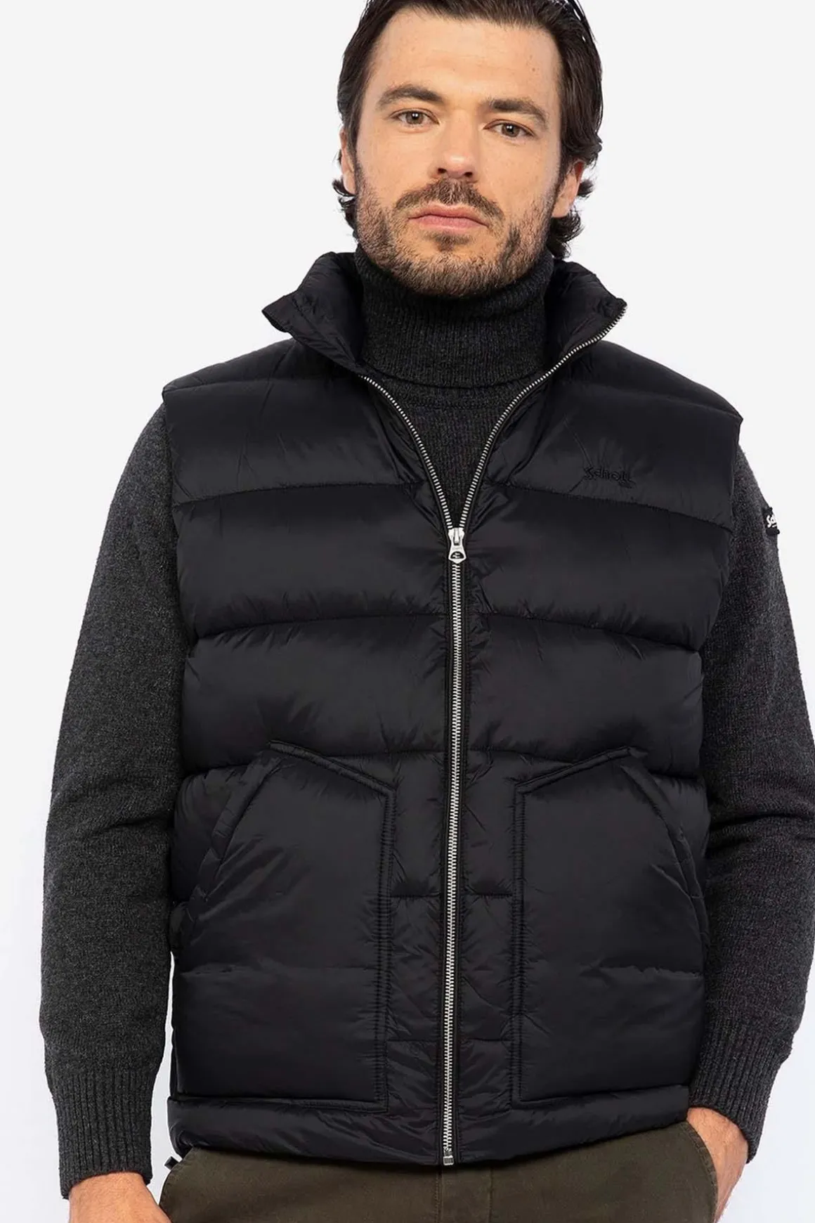Blouson Homme Schott Hawkvrs Black/Black