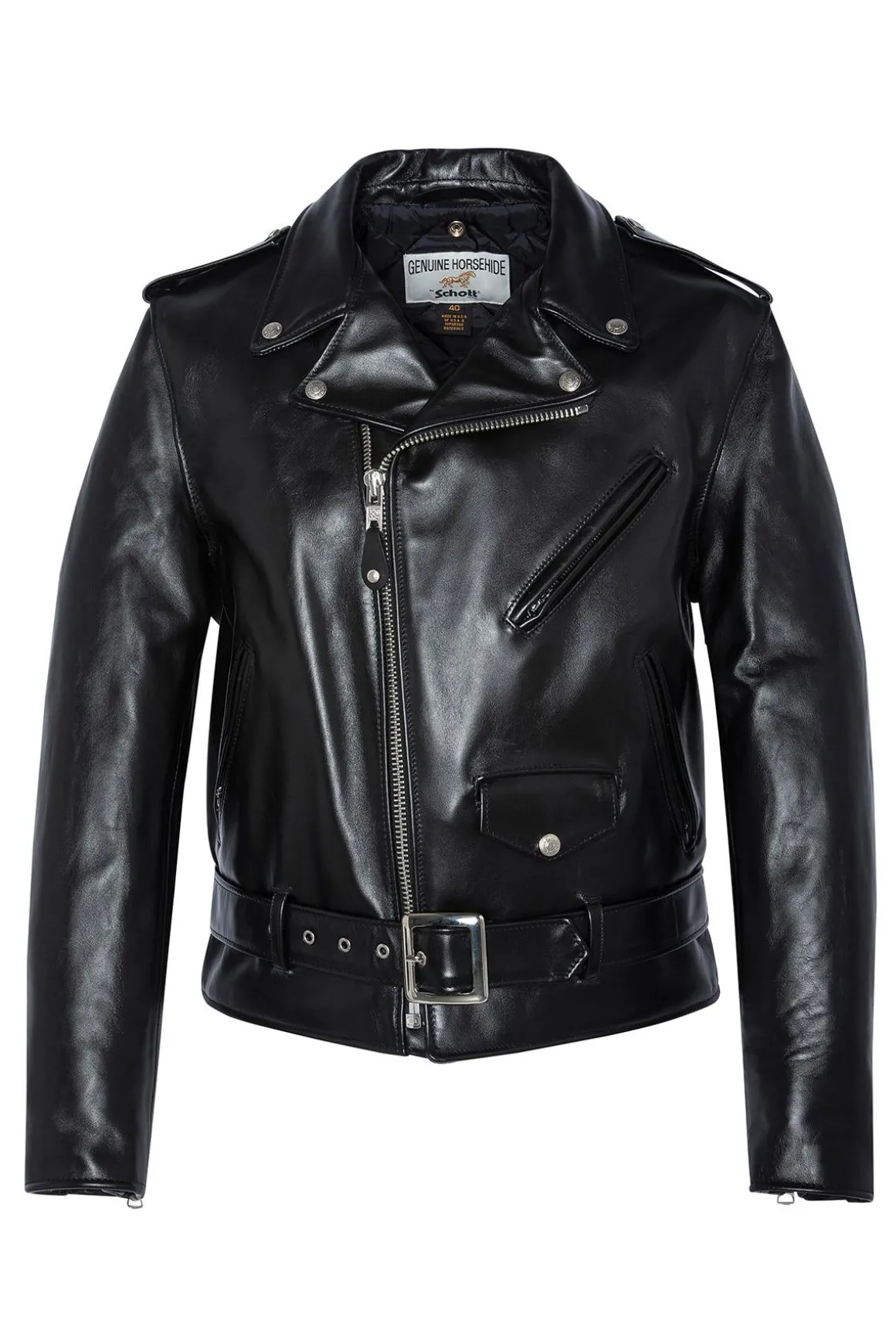 Blouson Homme Schott 618Hh Black