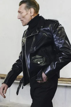 Blouson Homme Schott 618Hh Black
