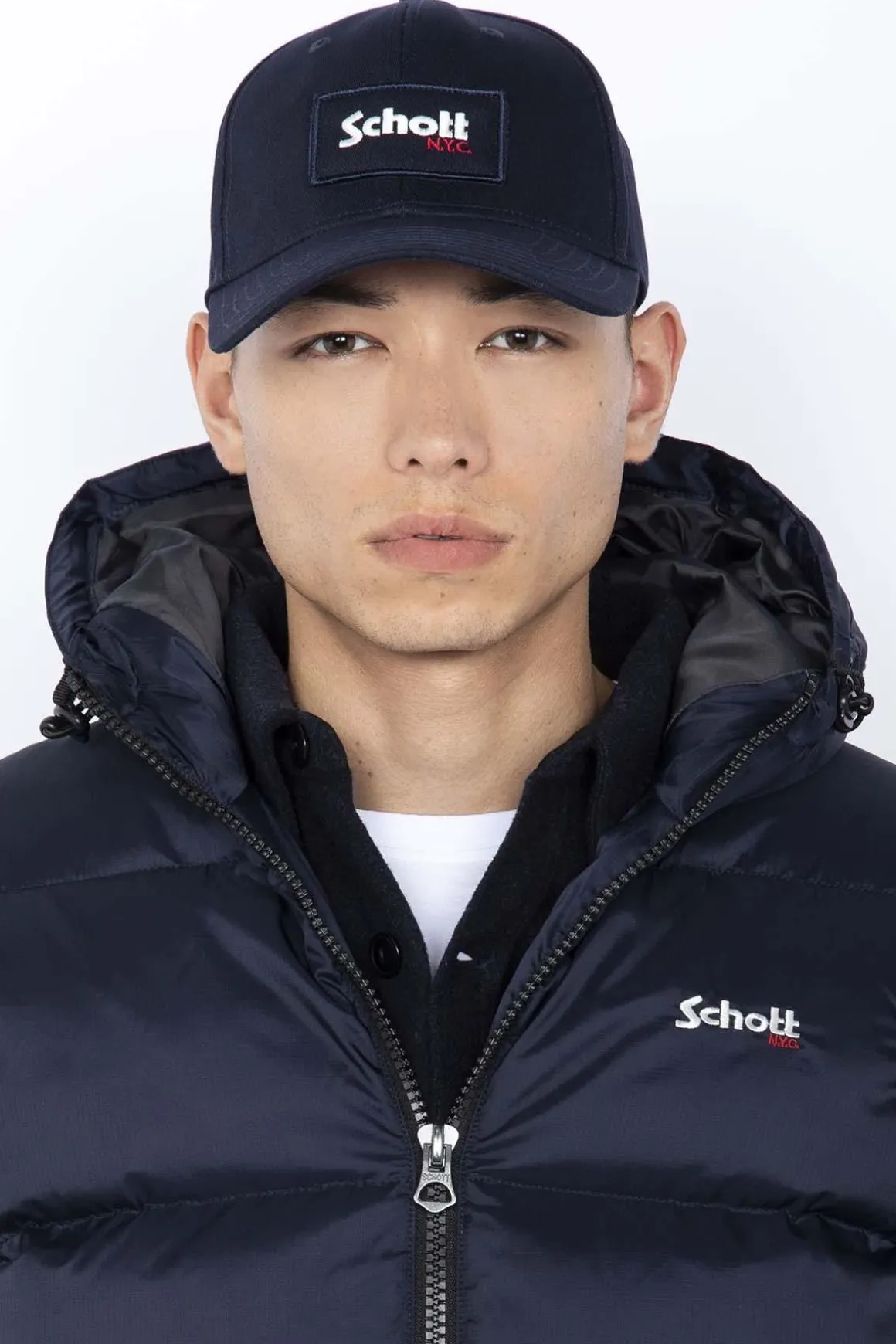Blouson Homme Schott Idaho2V Navy