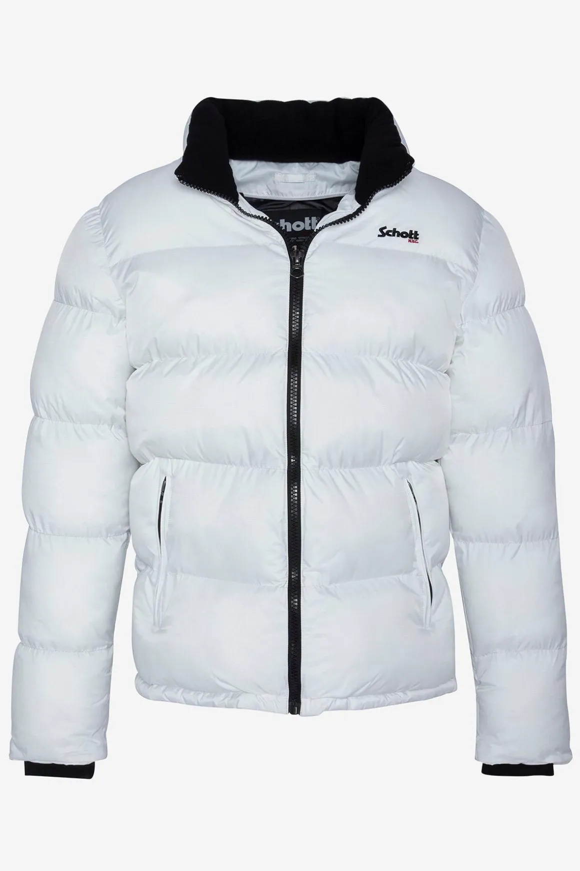 Blouson Homme Schott Idaho White