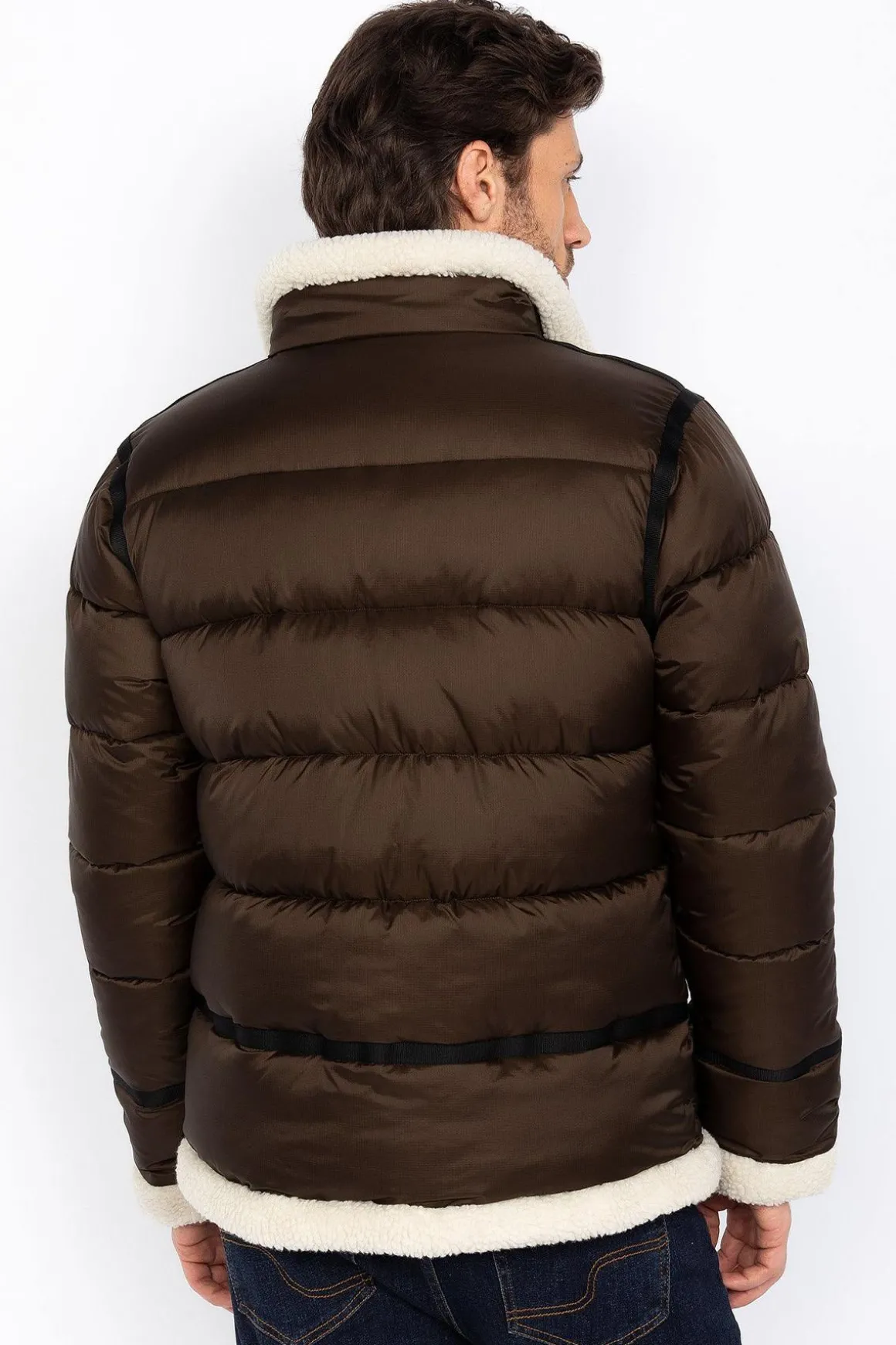 Blouson Homme Schott Idak Brown