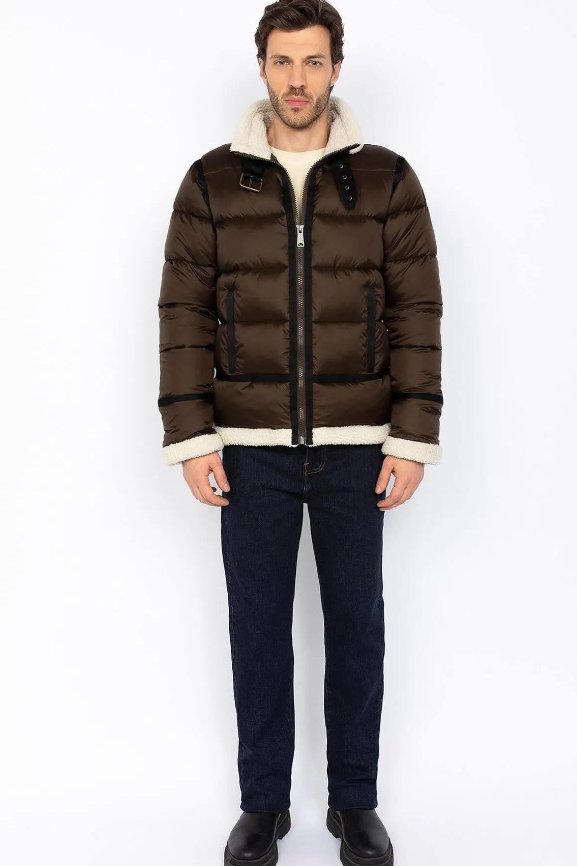 Blouson Homme Schott Idak Brown