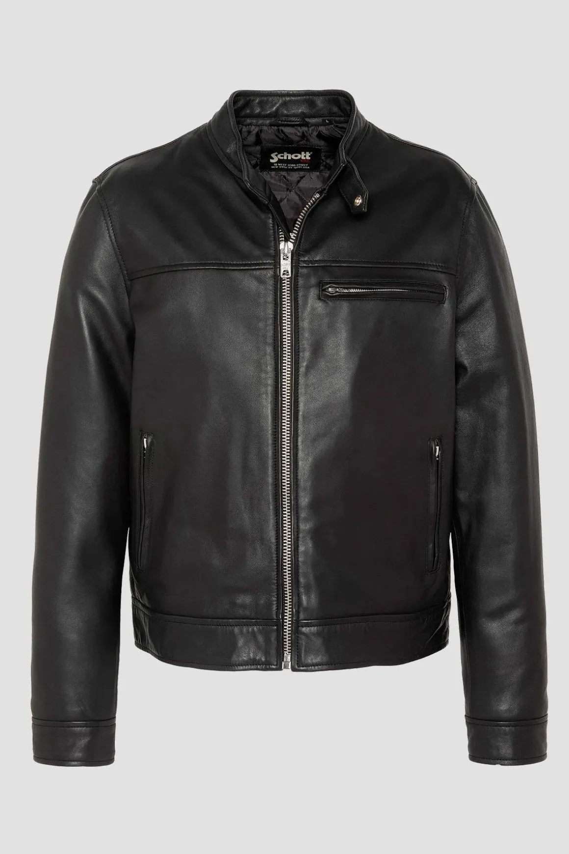 Blouson Homme Schott Lcaidan Black