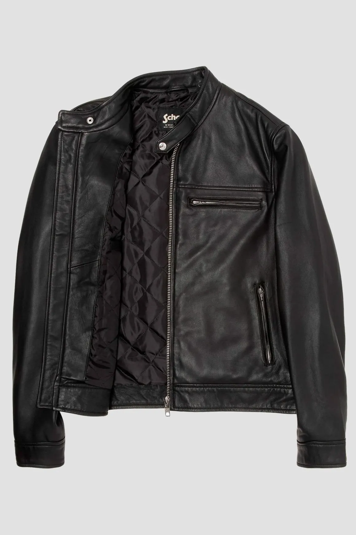 Blouson Homme Schott Lcaidan Black