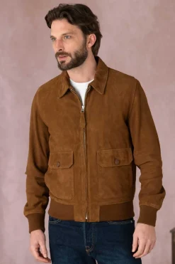 Blouson Homme Schott Lcaviators Rust