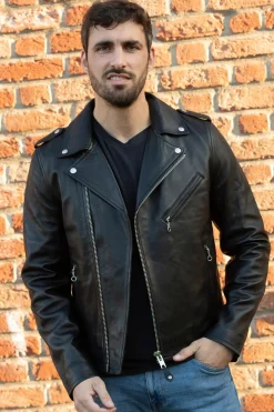 Blouson Homme Schott Lc1140 Black