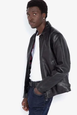 Blouson Homme Schott Lc5100 Black