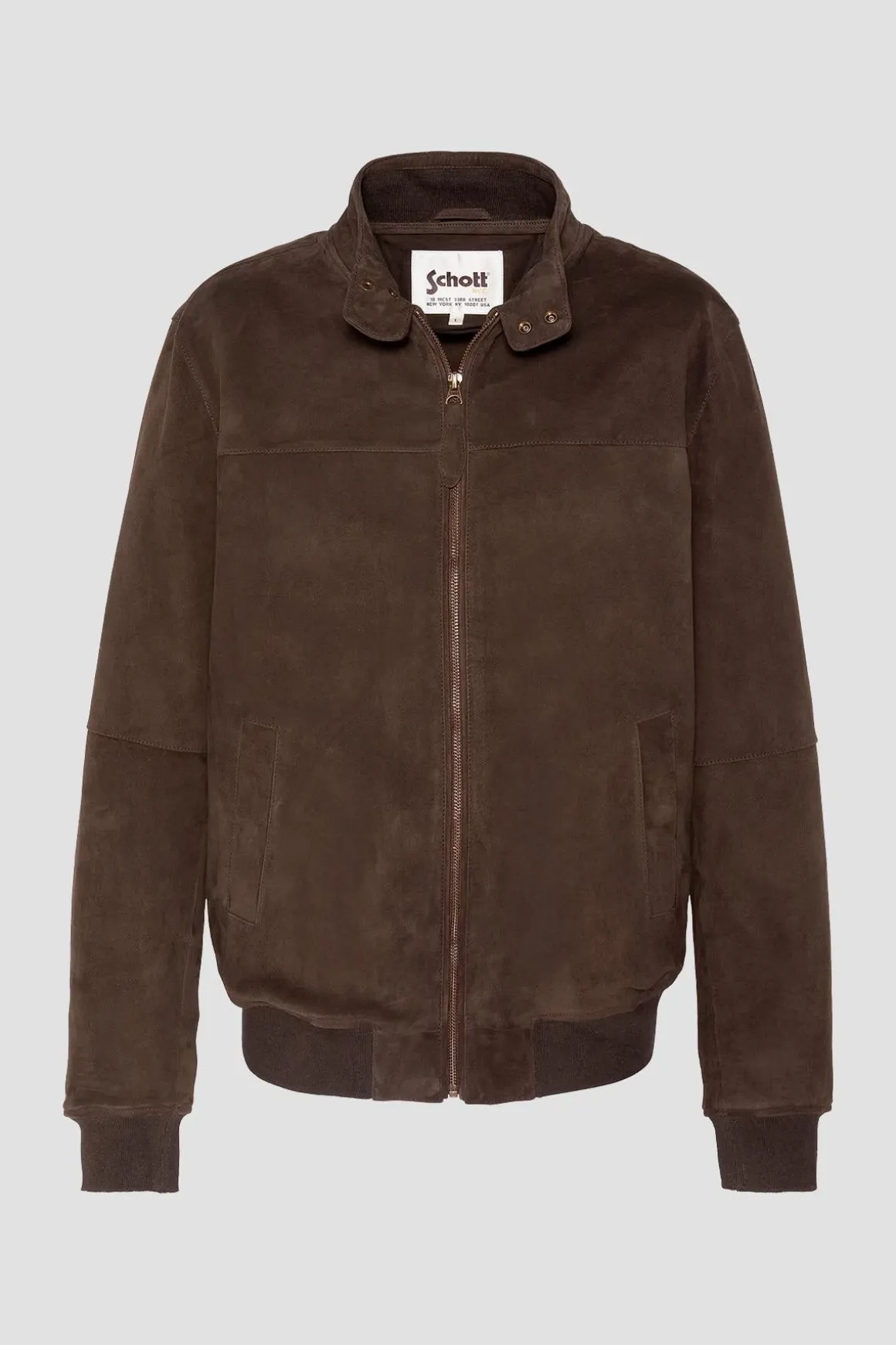 Blouson Homme Schott Lccabl Brown