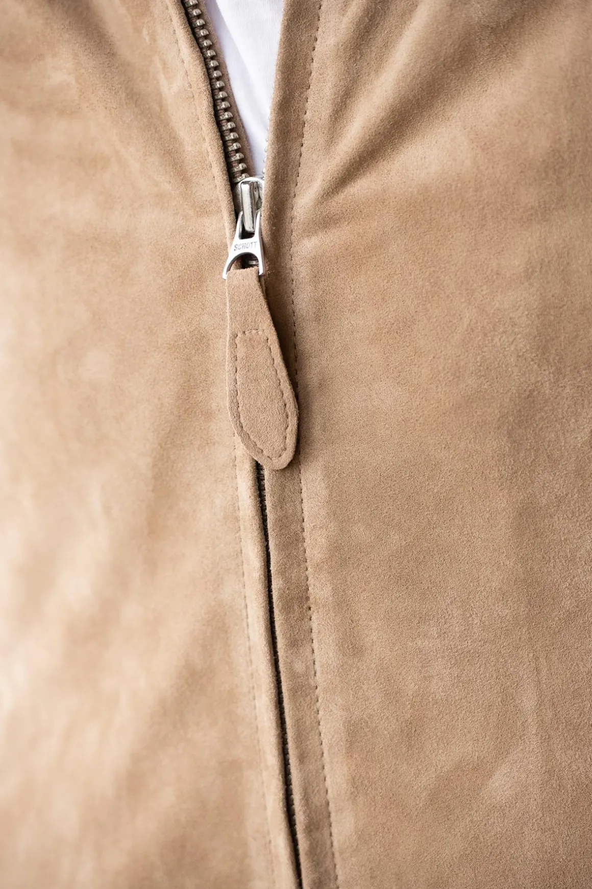 Blouson Homme Schott Lc300 Dark Beige
