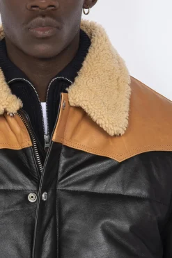 Blouson Homme Schott Lcdayton Black/Cognac