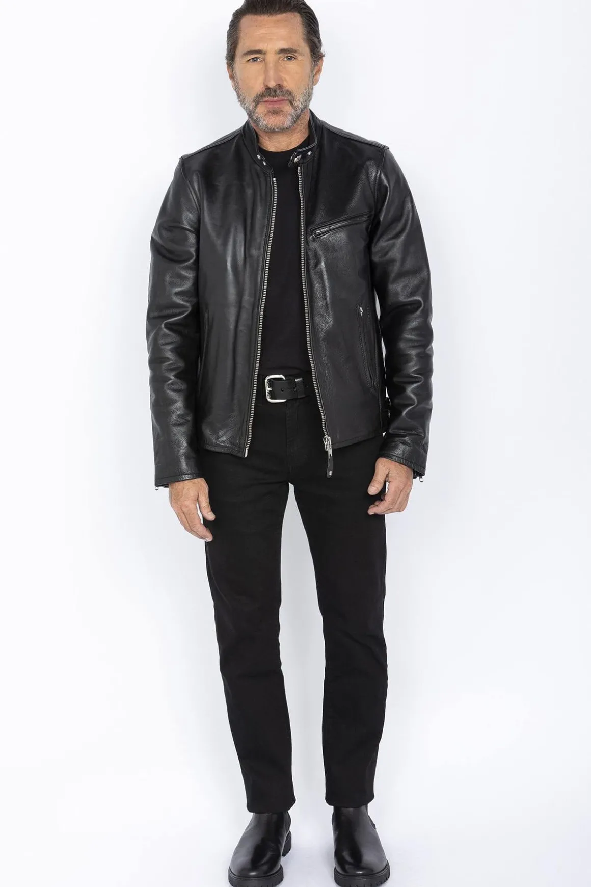 Blouson Homme Schott Lc940D Black