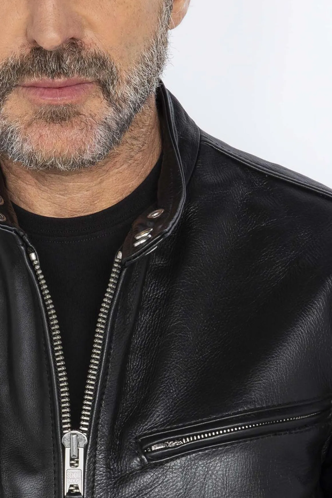 Blouson Homme Schott Lc940D Black