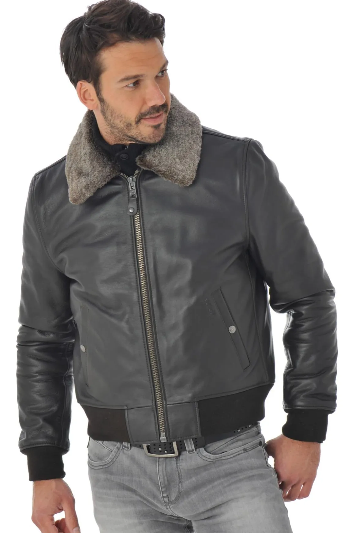 Blouson Homme Schott Lc930D Brown