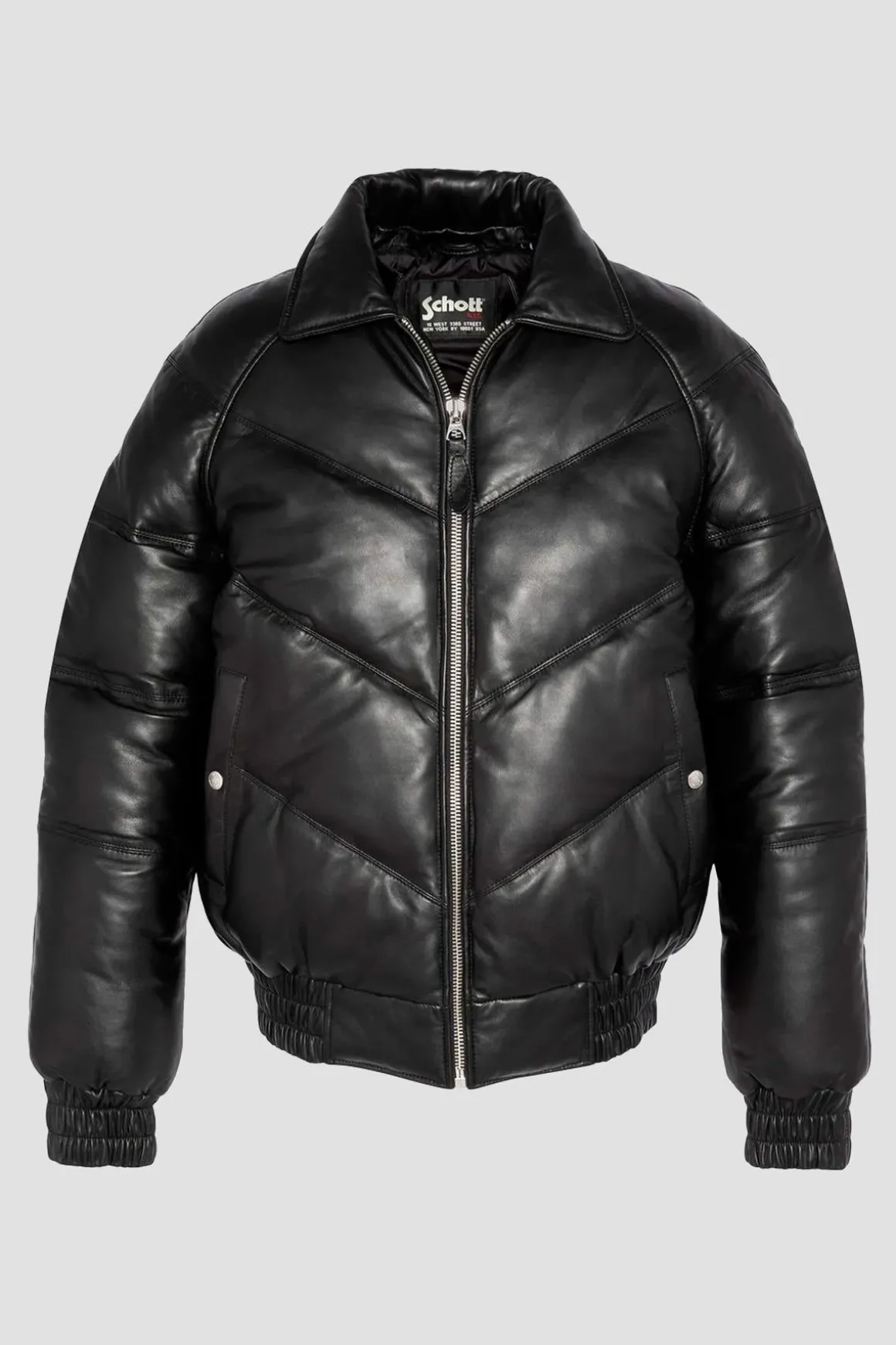 Blouson Homme Schott Lcdownw25 Black