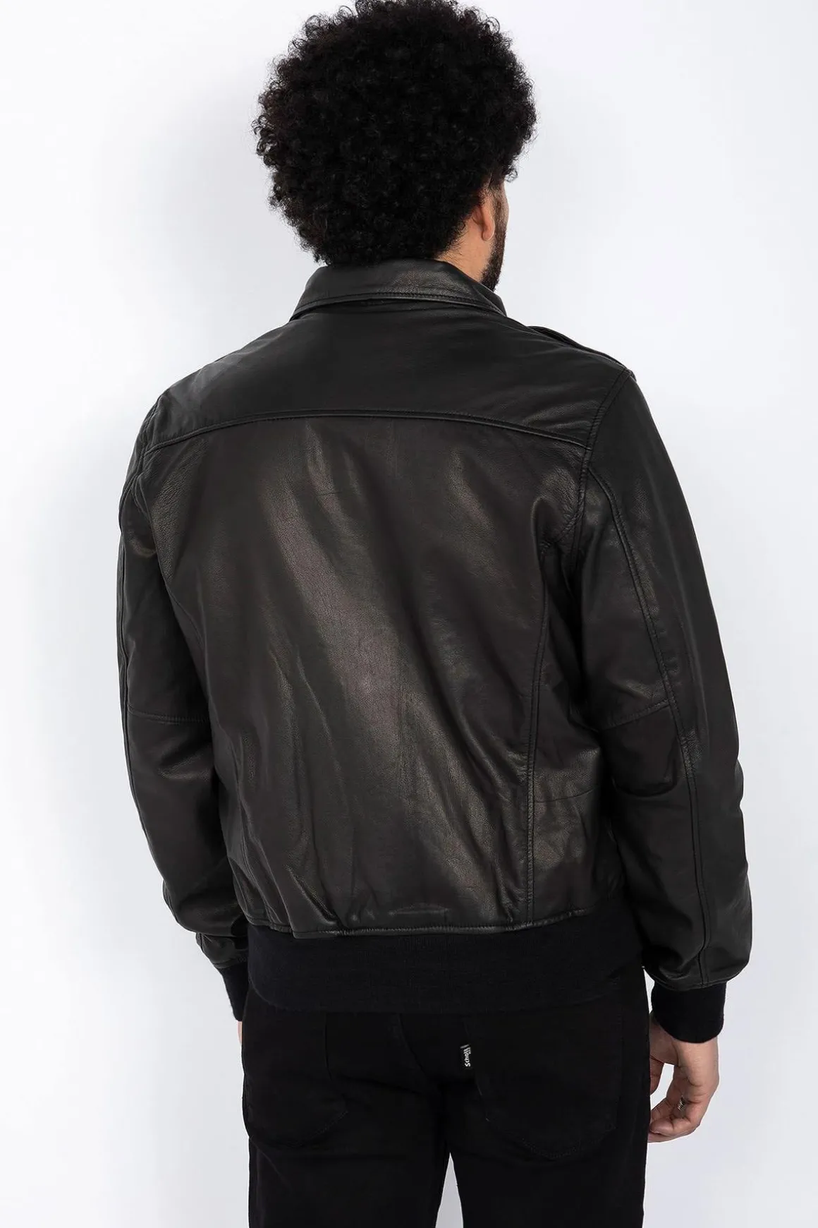 Blouson Homme Schott Lcflyvint Black