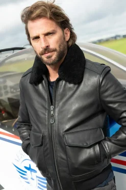Blouson Homme Schott Lcflyw22 Black
