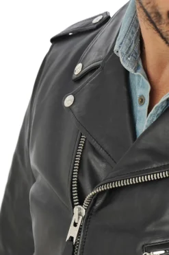 Blouson Homme Schott Lc1140Icon Black X