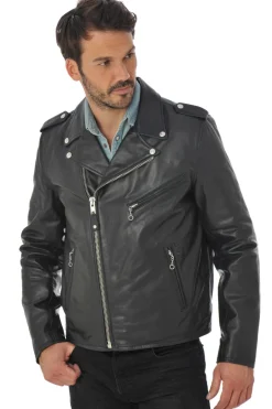 Blouson Homme Schott Lc1140Icon Black X
