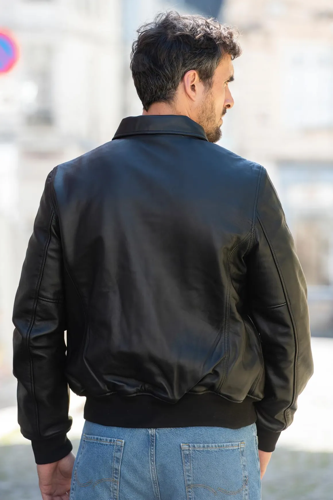 Blouson Homme Schott Lcjet Black