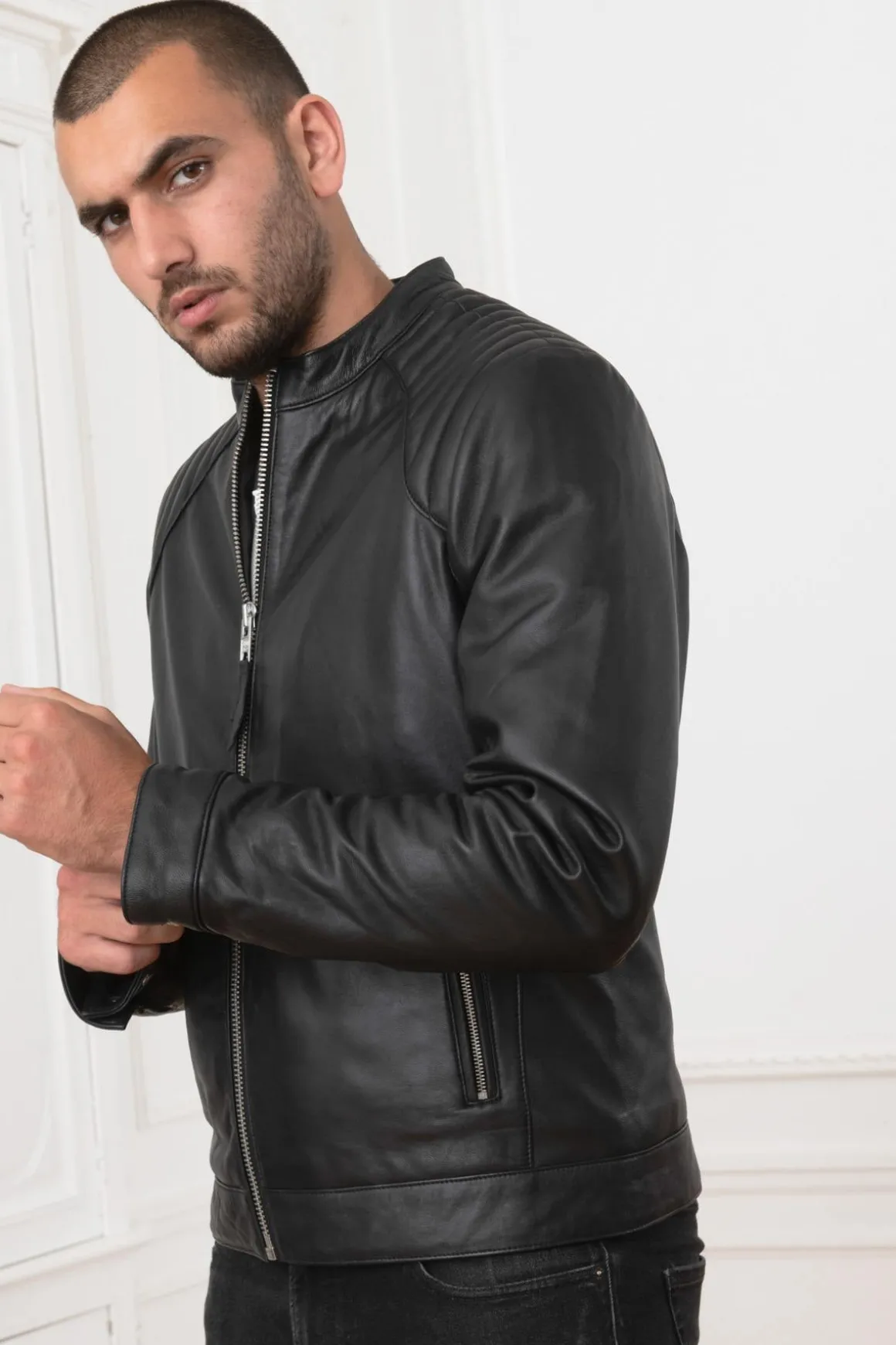 Blouson Homme Schott Lcjulian Black