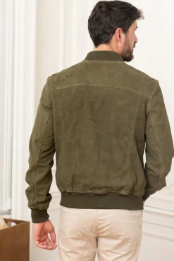 Blouson Homme Schott Lc300 Kaki