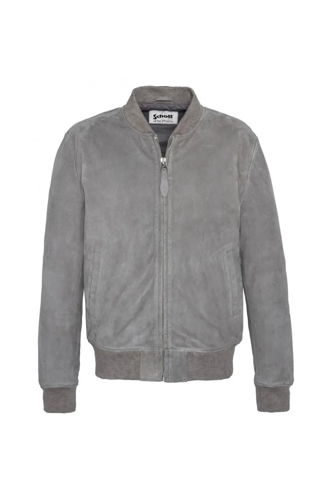 Blouson Homme Schott Lc300 Light Grey