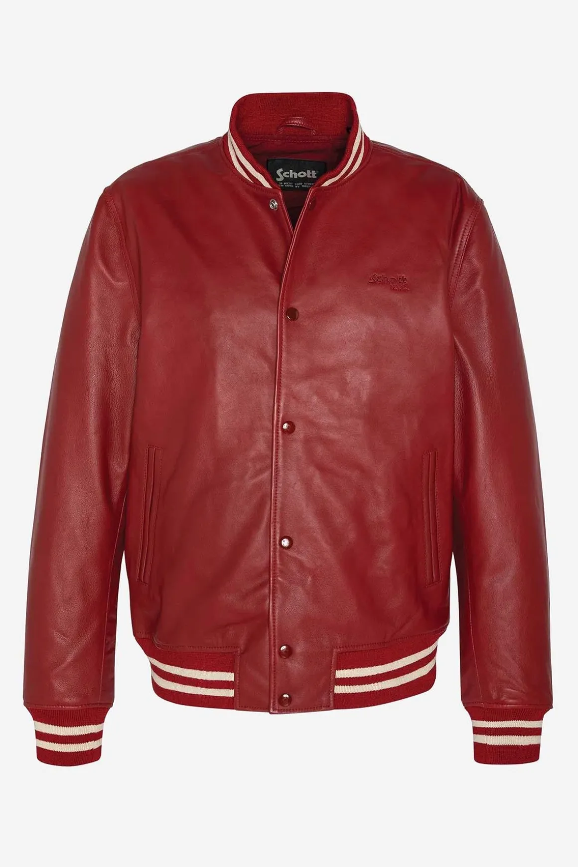 Blouson Homme Schott Lcteddys23 Red