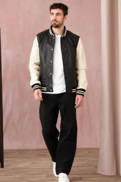 Blouson Homme Schott Lcteddys23Bi Black/O