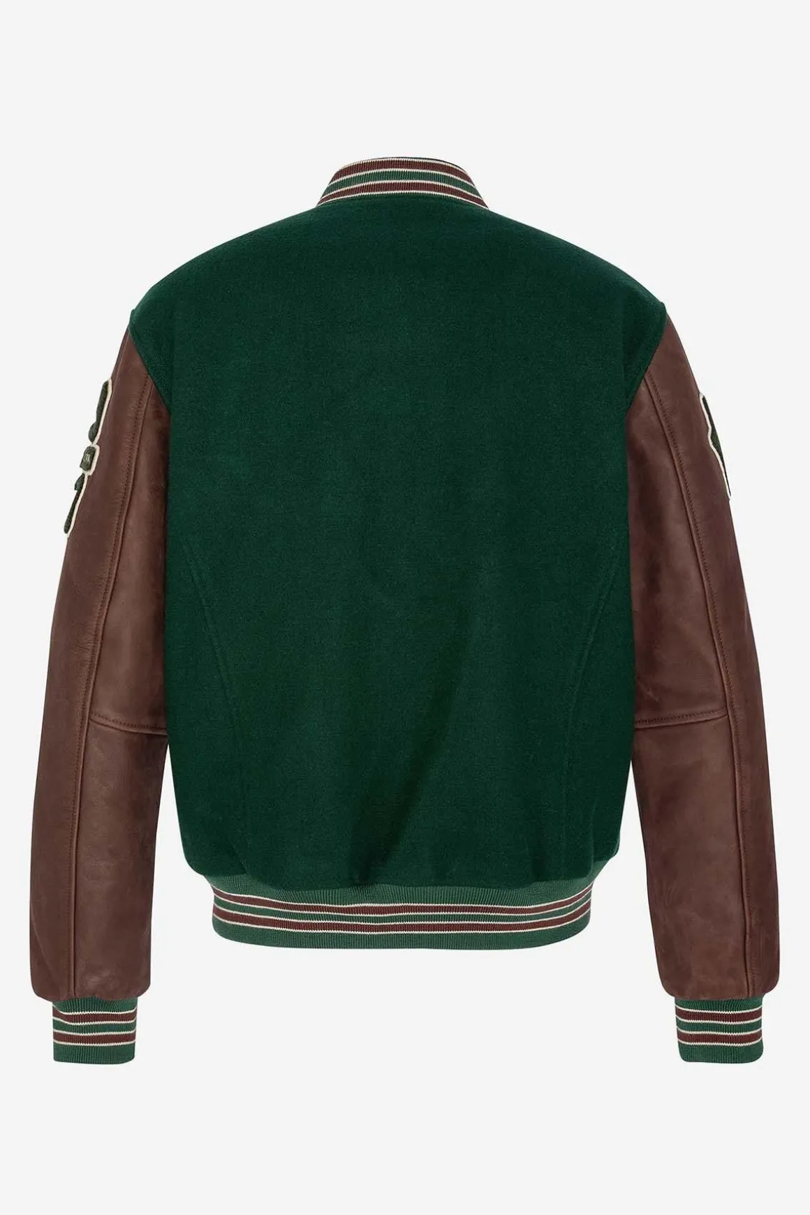 Blouson Homme Schott Lcteddybd2 Green/Cordovan