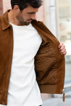 Blouson Homme Schott Lcyaless26 Rust