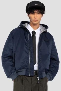 Blouson Homme Schott Ma1Guardrs Dark Navy