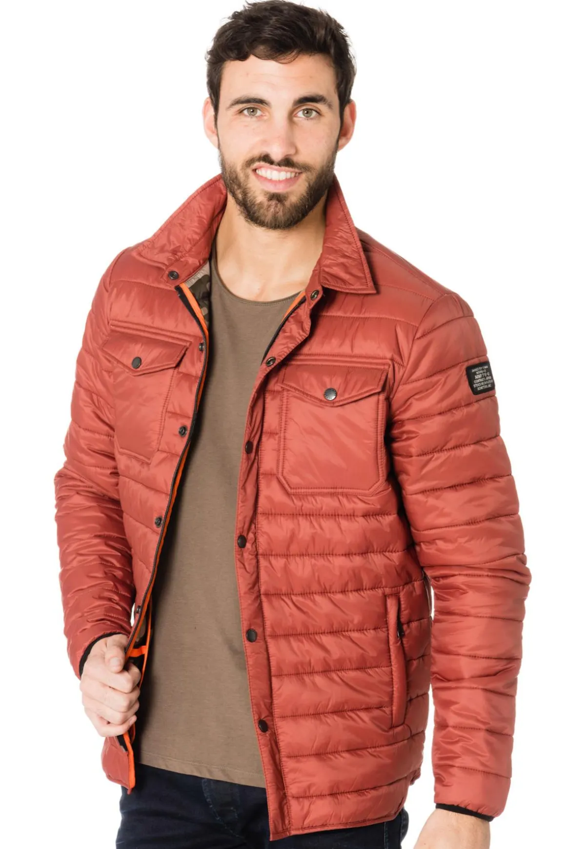 Blouson Homme Schott Niels Brick