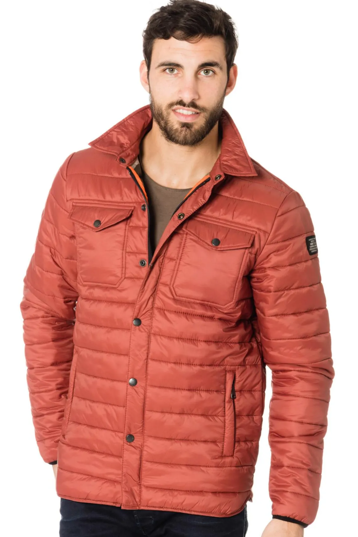 Blouson Homme Schott Niels Brick